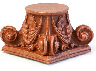 Gothic Case Cap. Candleholder Statue - 4-inch