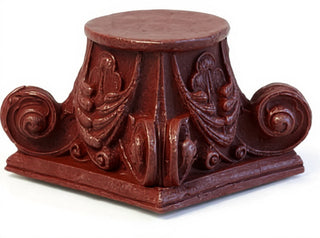 Gothic Case Cap. Candleholder Statue - 4-inch
