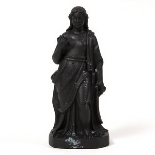 Grape Remnant Wall Plaque, Theresa — Dusted Black finish