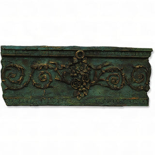 Grape Remnant Wall Plaque, Theresa — Green Bronze finish