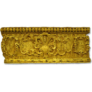 Saint Theresa Wall Plaque — Deep Gold finish