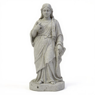 Saint Theresa Wall Plaque — Old Stone finish