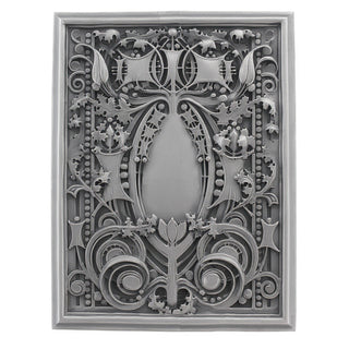 Sullivan Frieze Wall Frieze - 41-inch — Antique Silver finish