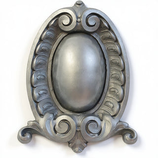 Cresti Plaque Wall Plaque - 17-inch — Aged Silver finish
