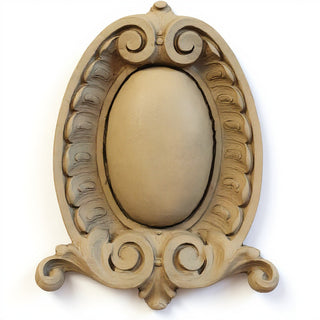 Cresti Plaque Wall Plaque - 17-inch — Dusted Sand finish