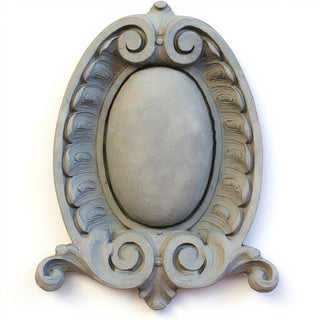 Cresti Plaque Wall Plaque - 17-inch — Limestone finish
