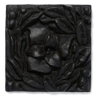 Carnation Remnant Wall Plaque - 12-inch — Iron finish