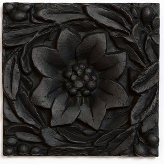 Daisy Remnant Wall Plaque - 12-inch — Iron finish