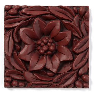 Daisy Remnant Wall Plaque - 12-inch — Rust finish