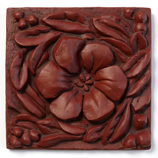 Morning Glory Remnant Wall Plaque - 12-inch — Rust finish