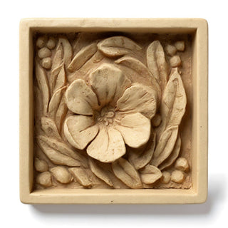 Morning Glory Remnant Wall Plaque - 15.75-inch — Dusted Sand finish