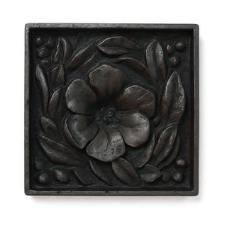 Morning Glory Remnant Wall Plaque - 15.75-inch — Iron finish