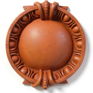 Round Dart & Egg Remnant Wall Plaque - 13-inch — Metro finish