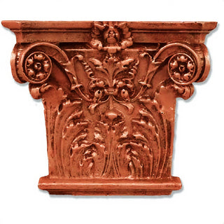 Corinthian Facade Wall Piece — Metro finish