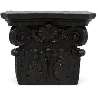 Pilaster Top Wall Piece — Iron finish