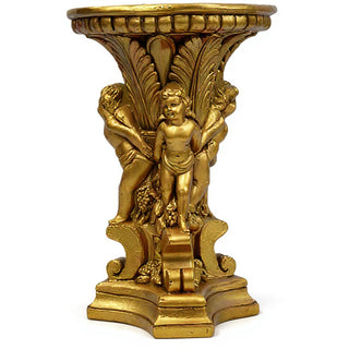 Seton Table Bench - 20-inch — Antique Gold finish