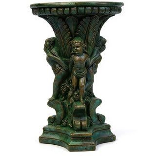 Seton Table Bench - 20-inch — Green Bronze finish