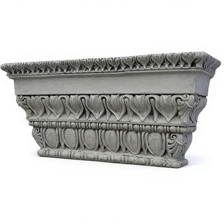 Dart and Egg Bracket — Old Stone finish