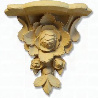 Rose Cluster Bracket Wall Bracket - 10-inch — Dusted Sand finish