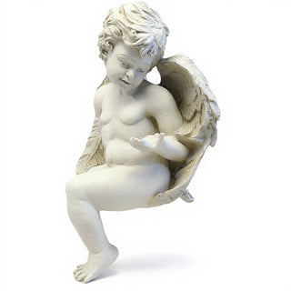 Angelic Innocence Statue - 11-inch — Antique White finish