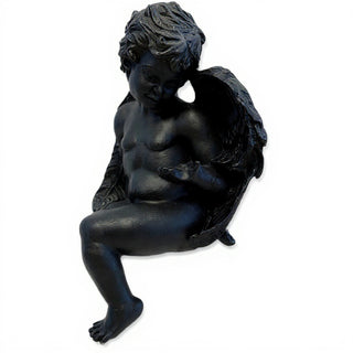 Angelic Innocence Statue - 11-inch — Dusted Black finish