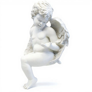 Angelic Innocence Statue - 11-inch — Flat White finish