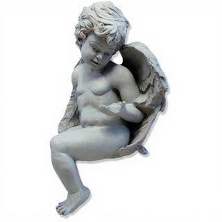 Angelic Innocence Statue - 11-inch — Limestone finish
