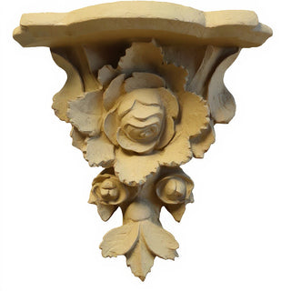 Rose Cluster Bracket, Large - 17.5-inch — Dusted Sand finish