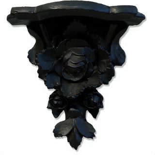 Rose Cluster Bracket, Large - 17.5-inch — Flat Black finish