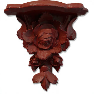 Rose Cluster Bracket, Large - 17.5-inch — Rust finish