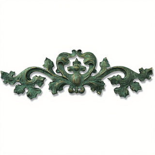 Contessa Wall Carving — Green Bronze finish