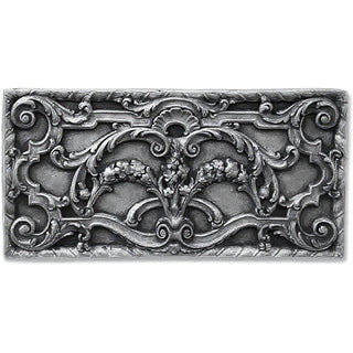 Modena Wall Relief — Antique Silver finish