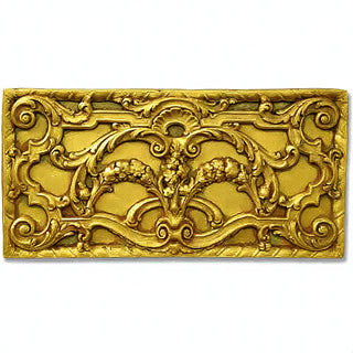 Modena Wall Relief — Deep Gold finish