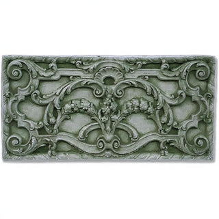 Modena Wall Relief — Mossy Green finish