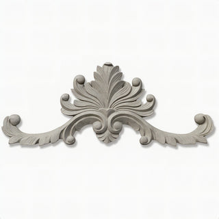 Lafayette Over Door Architectural Element — Antique Stone finish