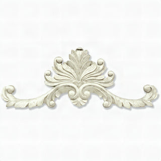 Lafayette Over Door Architectural Element — Antique White finish