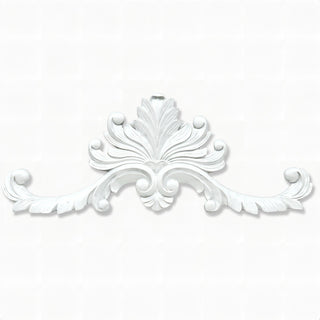 Lafayette Over Door Architectural Element — Flat White finish