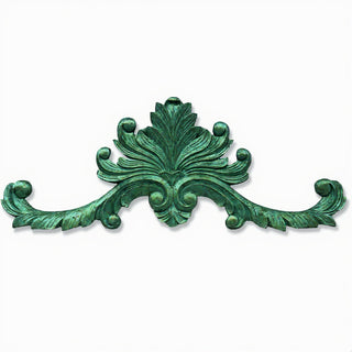 Lafayette Over Door Architectural Element — Green Bronze finish