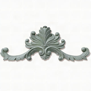 Lafayette Over Door Architectural Element — Mossy Green finish