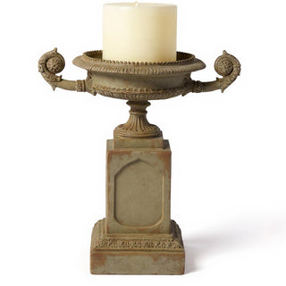 Duke Urn Planter - 12-inch — Gothic Stone finish