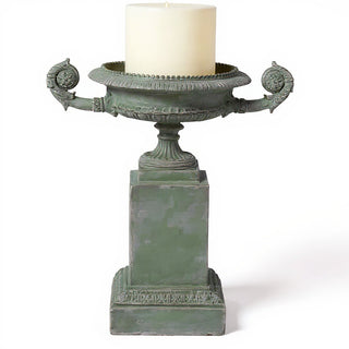 Duke Urn Planter - 12-inch — Mossy Green finish
