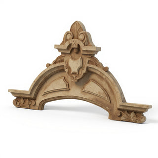 Cortland Over Door — Gothic Stone finish