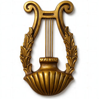 Harp Sconce Wall Sconce - 19.5-inch — Bronze finish