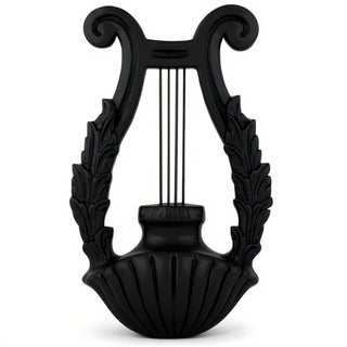 Harp Sconce Wall Sconce - 19.5-inch — Flat Black finish