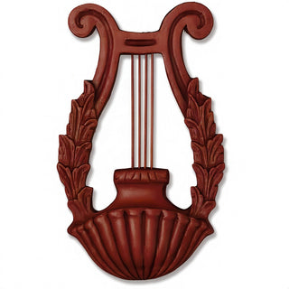 Harp Sconce Wall Sconce - 19.5-inch — Rust finish