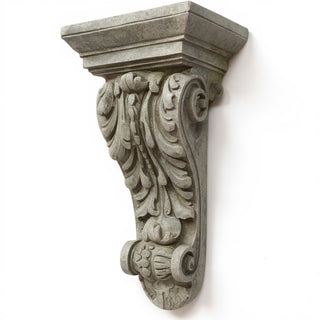 Burke Bracket Wall Bracket - 18-inch — Antique Stone finish
