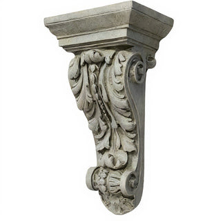 Burke Bracket Wall Bracket - 18-inch — Limestone finish