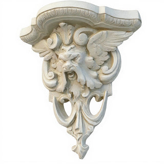 Notre Dame Bracket Wall Bracket - 12-inch — Antique White finish