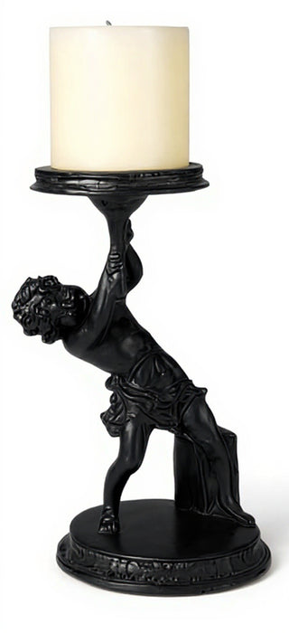 Captive Angel Candleholder Statue - 13-inch