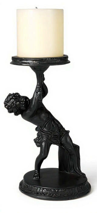 Captive Angel Candleholder Statue - 13-inch